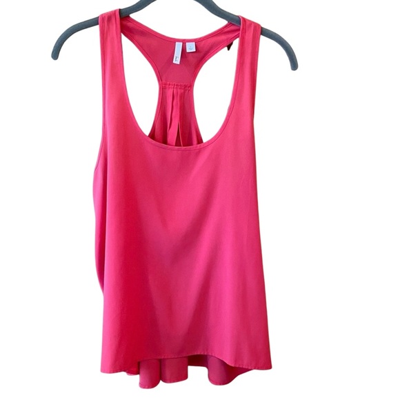 Frenchi Orange Flowy Tank Size Large. - Picture 1 of 4